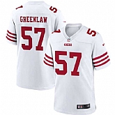 Men's San Francisco 49ers #57 Dre Greenlaw Nike White Alternate Legend Vapor Limited Jersey Dzhi,baseball caps,new era cap wholesale,wholesale hats